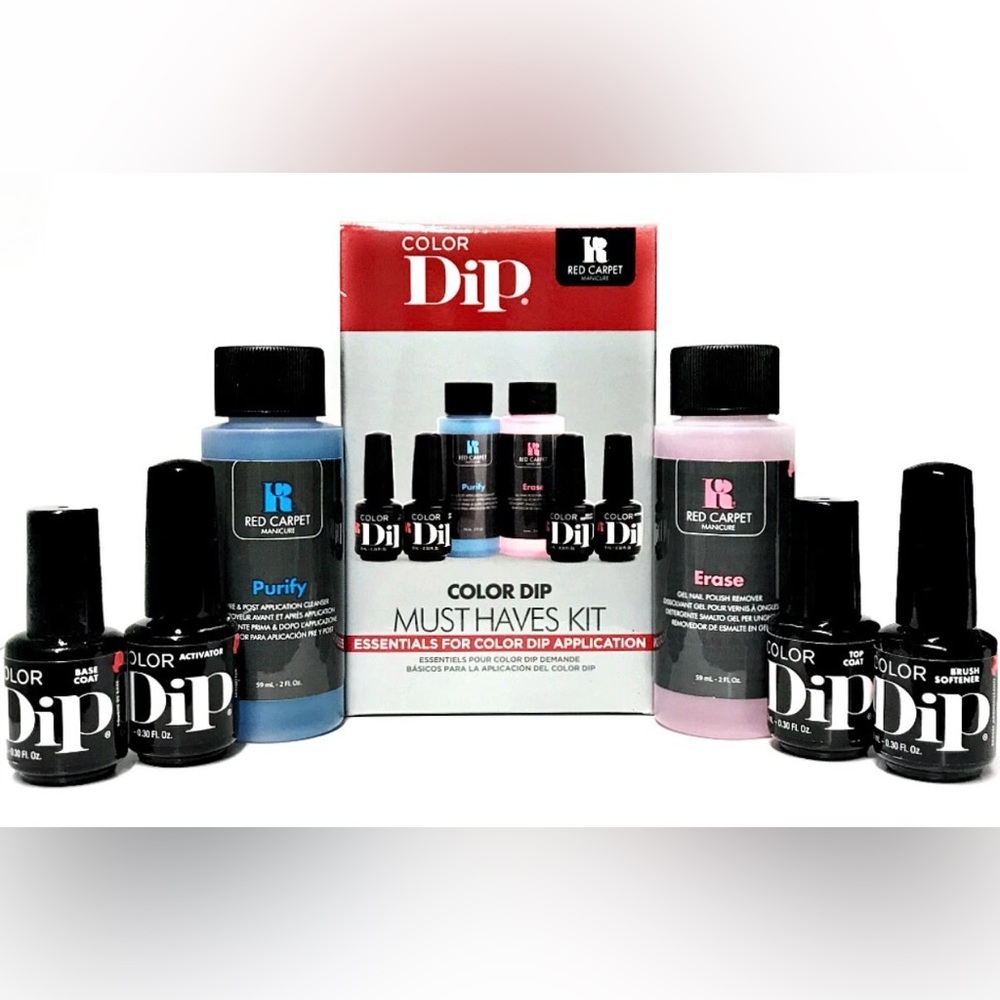 Red Carpet Manicure Color Dip‎ Must Haves Kit Essentials for Dip Application